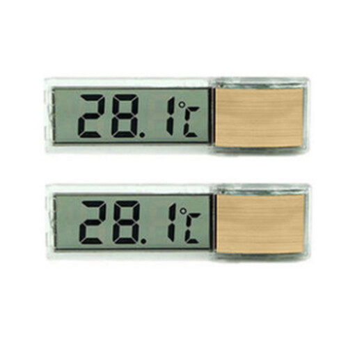 Thermomètre pour aquariums, pour habitats de-pièce dorée