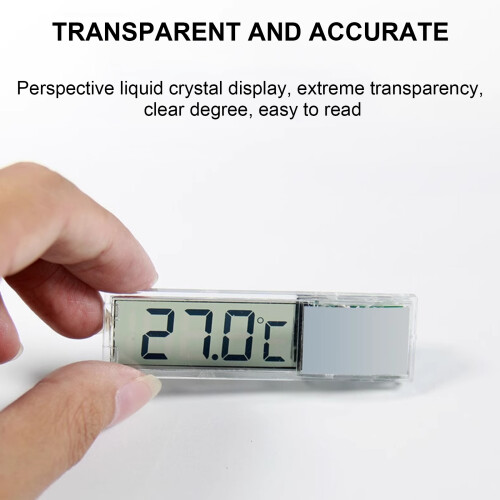 Thermomètre pour aquariums, pour habitats de-pièce dorée 2