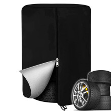 Tire Storage Bag Waterproof Heavy Duty Oxford Cloth Cover for Cars Trucks Trailers Outdoor Use