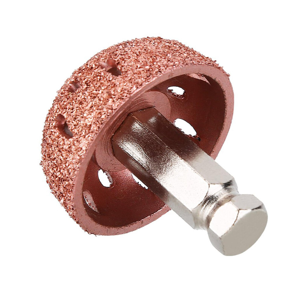 Lowspeed Tire Buffer, 38Mm Tungsten Alloy Grinding Head Carbon Buffing Wheel With Linking Rod Tire Tools For Car Tires Grain 9426802350159