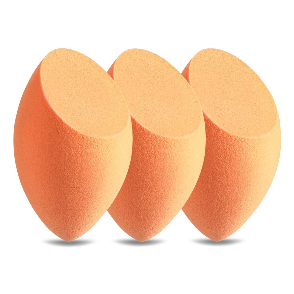 Dewy Makeup Creators, Latex-Free Foam Makeup Sponges, Non-allergenic Odor Free, Foundation Blending for Natural Makeup Look, Multi-functional