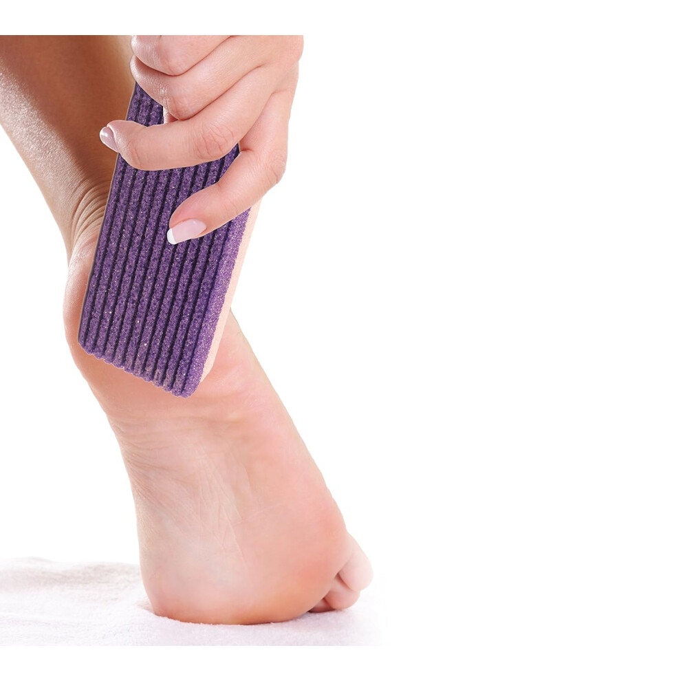 Dead Skin Scrubber, Foot Exfoliating Stone With Effective Repair For Smooth Feet, Dual Sand Design Hygienic Pedicure Stone, Callus Remover For Feet,
