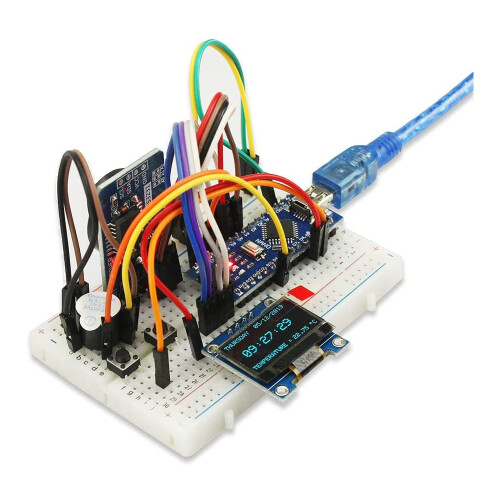 Time Maestro, DS3231 Real Time Clock, Programmable Square Wave, Temperature-Compensated, For Arduino, 2PCS 2