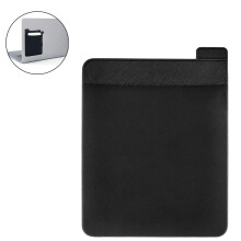 Organizador de armazenamento reutilizável em silicone, com adesivo de alta resistência para fixação firme, perfeito para discos rígidos externos