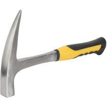 Smedhammer Stenhammer, højkulstofstålmateriale Kulstofstål Geologihammer med ergonomisk greb, stabilt og lang levetid Mejseværktøj til