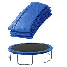 12ft Round Trampoline Safety Pad Waterproof PVC Spring Cover Outdoor Edge Protector for Kids