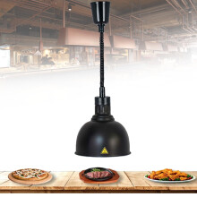 Food warming lamp warmer, food warmer lamp, 250W incandescent lamp, retractable heat lamps, catering food warmer for restaurant supplies or home use.