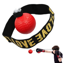 Boxing Reflex Ball Refllex Balls Kids Headband HandEye Coordination And Speed Training Indoor Fitness