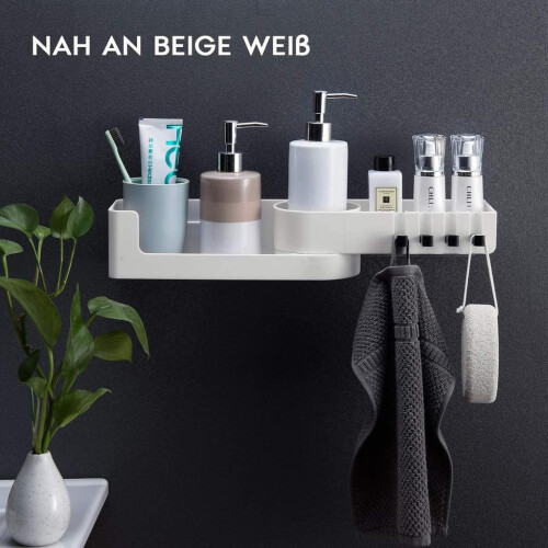 Kitchen Organizer, Easy Installation, Corner Space Utilization, Heavy Duty Suction Cup, Ventilation And Drainage Design, Self-Adhesive No-Drill 2
