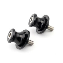 Motorcycle M8 Swingarm Spools and Frame Sliders for Suzuki VStrom 250 650 1000 20192023 Black