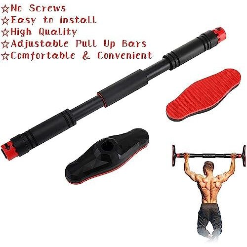 Bar, Pullup bar, Wallmounted, Ceiling exercises, Multigrip, Pullup bar, Storage space 1