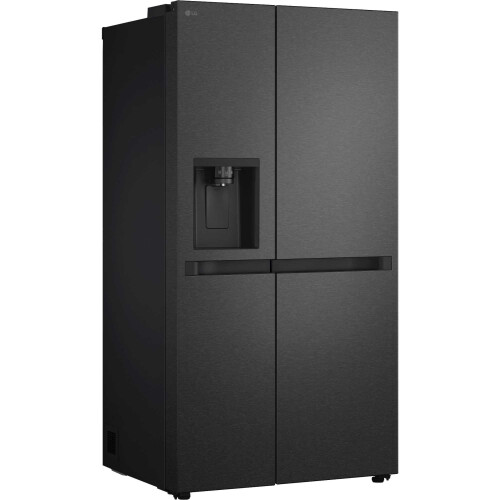 LG LG NatureFRESH American Fridge Freezer - Matte Black - E Rated 1