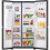 LG LG NatureFRESH American Fridge Freezer - Matte Black - E Rated 4