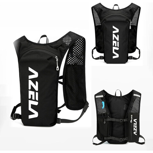 Running Vest Lightweight with Water Bottle Hydration Backpack Light Purple Ref: 9819 2