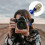 Buigbare 3,5 mm mini-cameramicrofoon met winddichte-Blauw 4