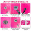 Air Roller Inflatable Tumble Gymnastic Barrel 60cm 9