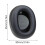 High Elasticity Memory Sponges Earpad Ear Covers Superior-Black 3