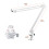 Support de bras de Microphone pliable-Cadre en métal blanc 35W 7