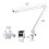 Verstelbare metalen microfoonhouder-39W witte U-vormige m 6