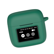 Étui souple pour écouteurs sans fil, coque-vert foncé