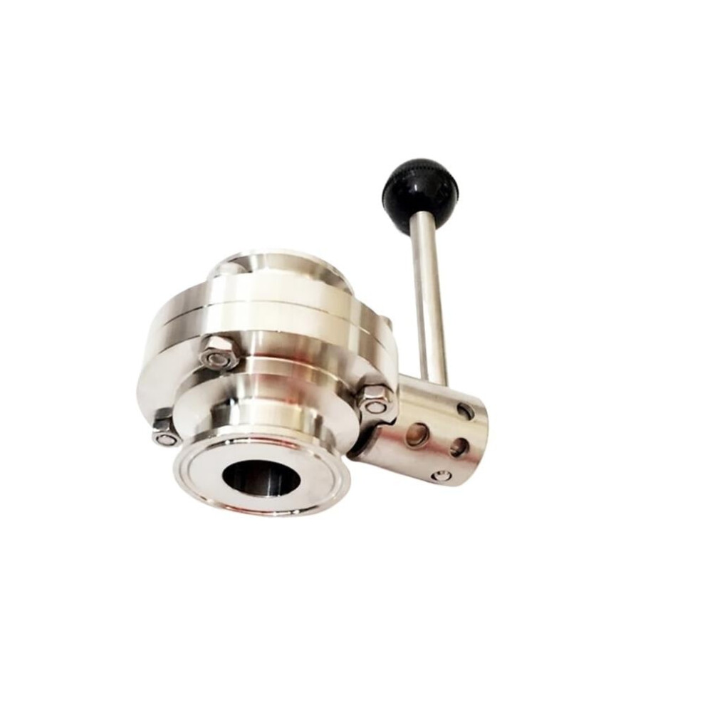 6' Tri Clamp Sanitary Butterfly Valve Sus 304 For 159Mm Pipe Od Brewing Flow Control 9365049995436