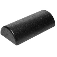 Semicircular Yoga Cylinder Foam Roller Black Fitness Equipment For Deep Tissue Massage Yoga Brick