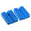 32 Hole Hex Shank Screwdriver Bit Holder Set Plastic 1/4 Inch Drill Bit Organizer Rack 2 Pack 1