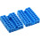 32 Hole Hex Shank Screwdriver Bit Holder Set Plastic 1/4 Inch Drill Bit Organizer Rack 2 Pack 3