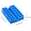 32 Hole Hex Shank Screwdriver Bit Holder Set Plastic 1/4 Inch Drill Bit Organizer Rack 2 Pack 5