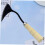 Garden Hoe Triangular Blade Hand Forged for Weeding with Ergonomic Wooden Handle 4