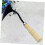 Garden Hoe Triangular Blade Hand Forged for Weeding with Ergonomic Wooden Handle 2