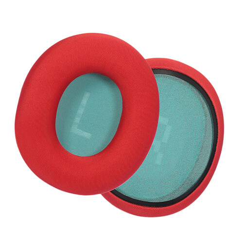 Durability Ear Cushions for Headsets Long-red blue background