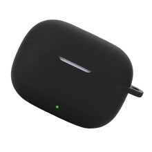Silicone Earbud Protector Case Dustproof Water Resistant-Black