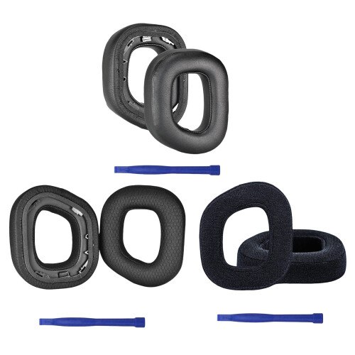 Replacement Ear Pad for HS80 Wireless Headphone-All flannel 1