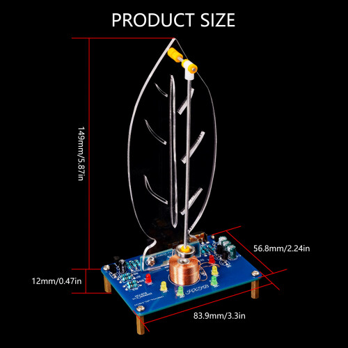 Creative Soldering Educational Kit DIY Electromagnetic Swing 2
