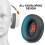 Quality Replacement Ear Cushions Ear Pad with-black Blue 5