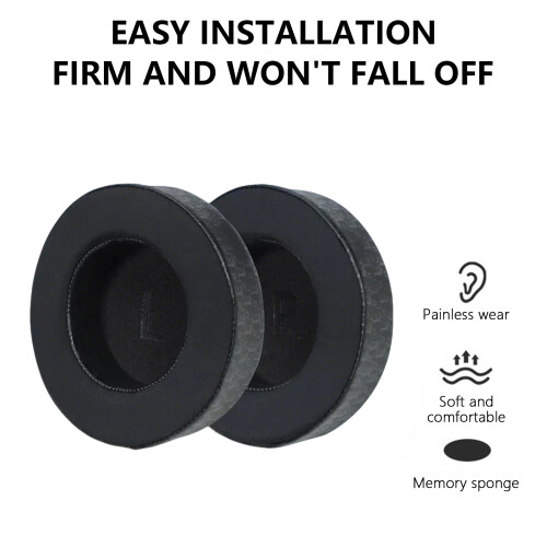 Quality Replacement Ear Cushions Ear Pad with-black Blue 2