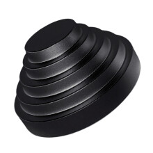 Professional Turntables Stabilizers Aluminum Weight Clamp-Black