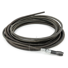Drain cleaning cable, 5/16 inch x 25 ft, replaces 62235, compatible with G2037506, 4MY89, 4Z661, G1501245 drain cleaning machines.