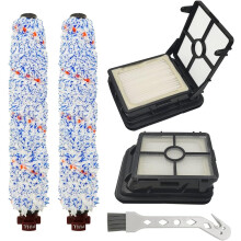 Brosse rotative pour poils d'animaux, filtres HEPA haute efficacité H12, compatible avec les aspirateurs BISSELL CrossWave, technologie microfibre