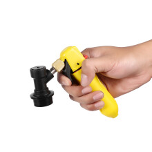 Pocket-Sized Brewing Tool for Effortless Carbonation Control, Homebrew Dispenser with Durable Construction for Reliable Performance (Yellow)