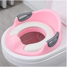 Potty Trainer for Toddlers, Splash Guard Toilet Seat with Ergonomic Designs, Comfortable Design for a Relaxing Seating Experience, Anti-Slip Design fo