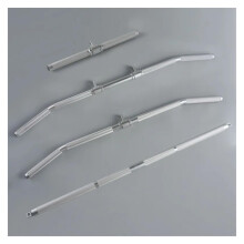 Lat PullDown Bar 97/113/120 cm NonSlip Straight Grip, Resistance Bands, Machine Accessories