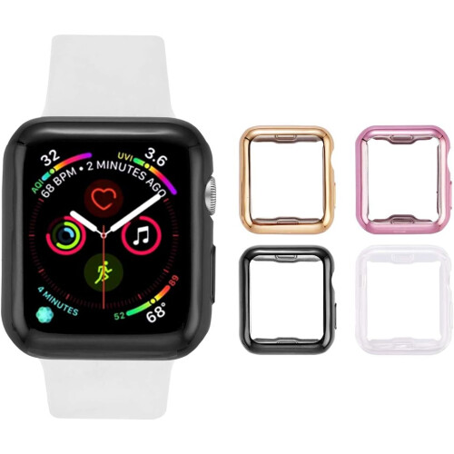Θήκη οθόνης TPU με ευαίσθητη αφή για Apple Watch 38mm, πλήρως προστατευτική εξαιρετικά 1