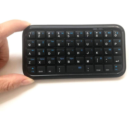 Συμπαγές, εξαιρετικά λεπτό πληκτρολόγιο Bluetooth, ασύρματο, πτυσσόμενο πληκτρολόγιο 1