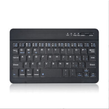 Rechargeable Ultra-Slim Bluetooth Keyboard, Long-term Use with 7-Color LED Backlight System for Enhanced Work & Entertainment