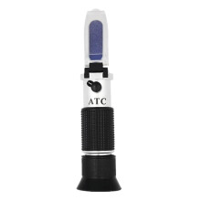 4 In 1 Car Antifreeze Refractometer With Ethylene Glycol And Propylene Glycol Freezing Point, Battery Tester, Aluminum