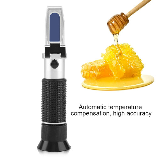 Brix Refractometer for Beer and Wine,  Precision Wort Specific Gravity Meter with ATC 1