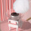 Fully Automatic Small DIY Candy Floss Machine Portable Cotton Candy Machine 5