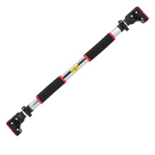 Pullup bar, adjustable door bar for home, sports, workout, pullup arm training, chinning, core training, horizontal bar (7297 cm, red) 7297cmred